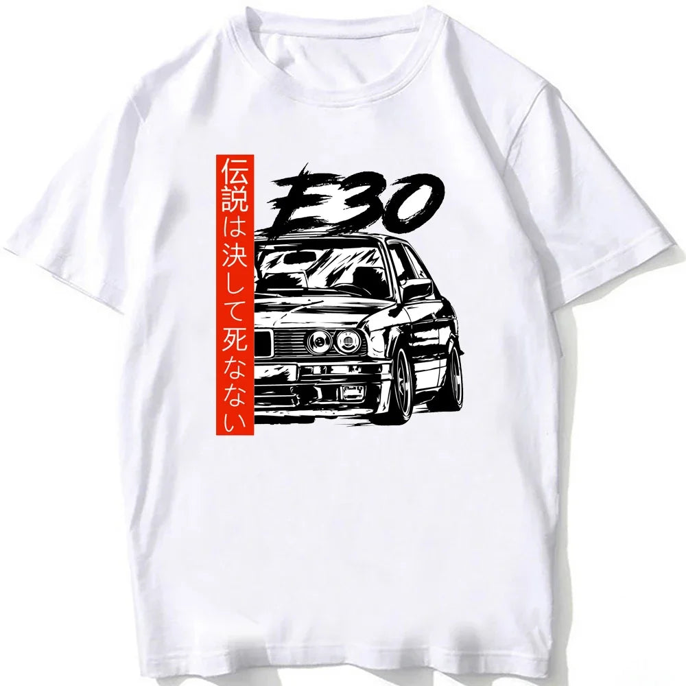 Retro E30 M3 & E34 M5 Euro Tee