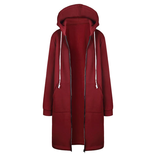Women's Oversized Hoodie Parka Dress