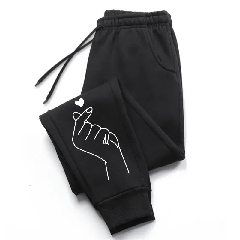 Women's 'Finger Heart' Versatile Daily Jogger