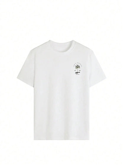 100% Cotton Galafonia Coconut Palm Tee