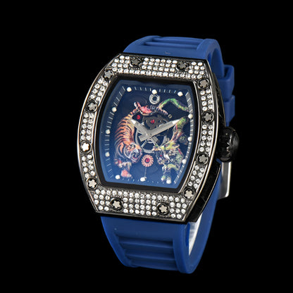 Electro-Plated 'Diamond' Barral Quartz Watch