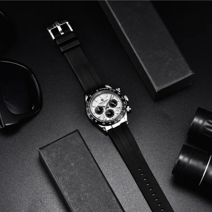 Premium ‘Genuine’ Pagani Design V2 'Relogio Masculino' Retro Sapphire Watch
