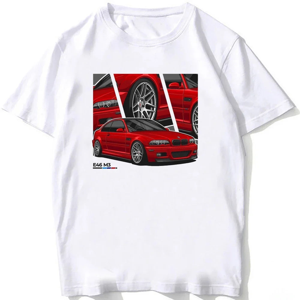 Retro E30 M3 & E34 M5 Euro Tee
