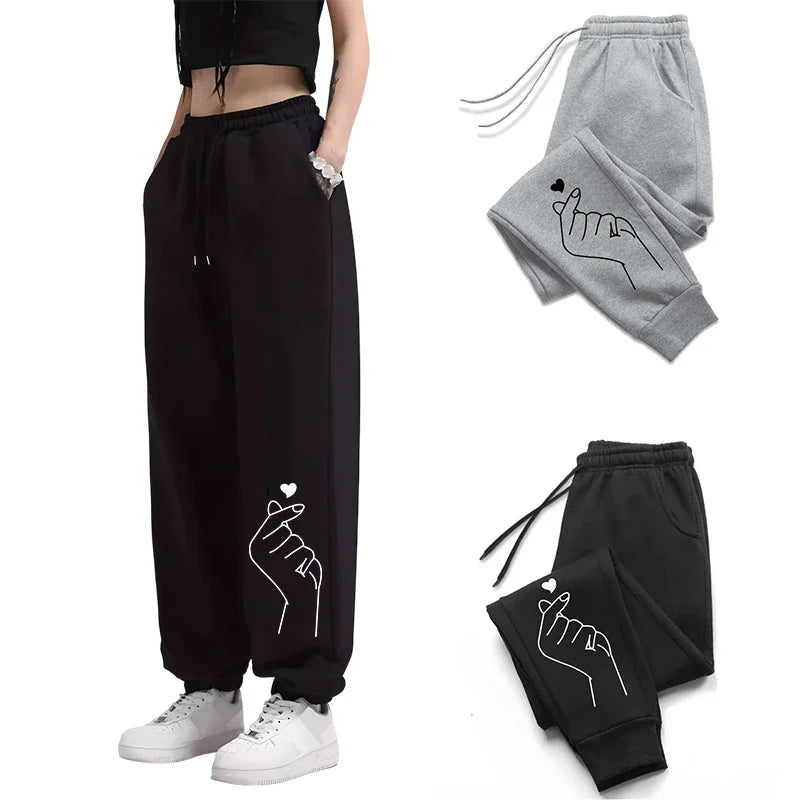 Women's 'Finger Heart' Versatile Daily Jogger