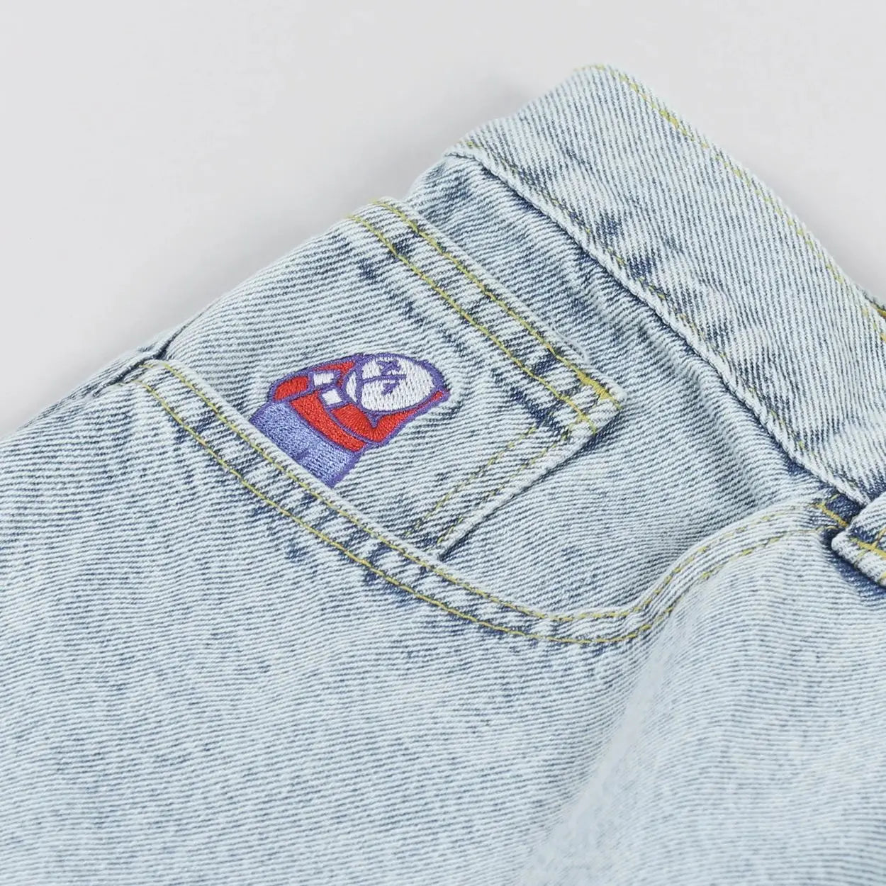 BigBoy Cartoon Graphic Denim Jorts