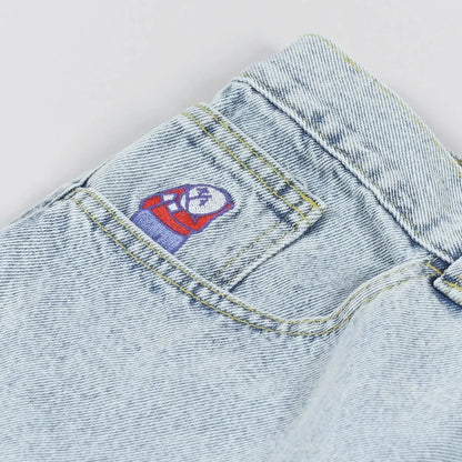 BigBoy Cartoon Graphic Denim Jorts