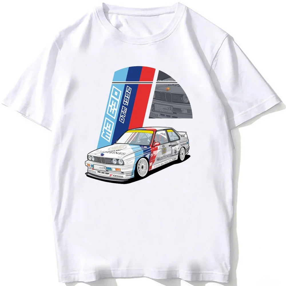 Retro E30 M3 & E34 M5 Euro Tee