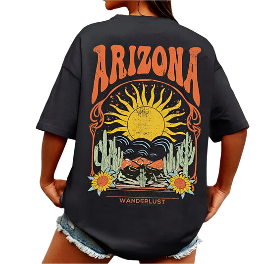 Arizona Vista Graphic Harajuku Tee