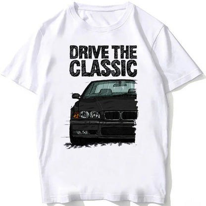 Retro E30 M3 & E34 M5 Euro Tee