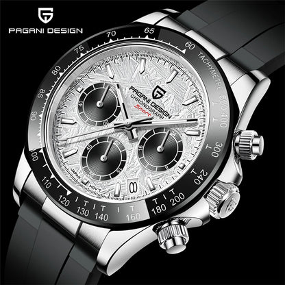 Premium ‘Genuine’ Pagani Design V2 'Relogio Masculino' Retro Sapphire Watch