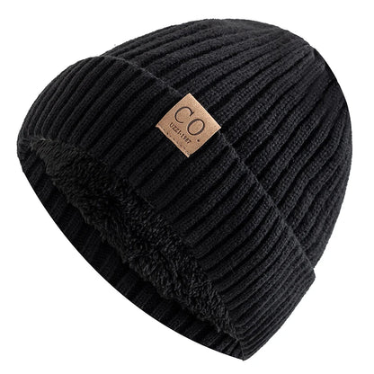 Two-Tone Fleece-Lined Beanie