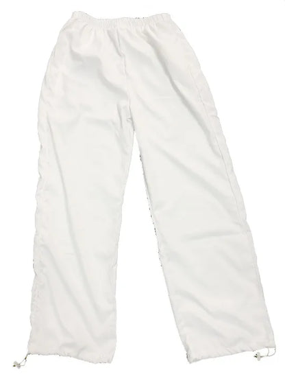 Y2K Drawstring Cargo Parachute Pants