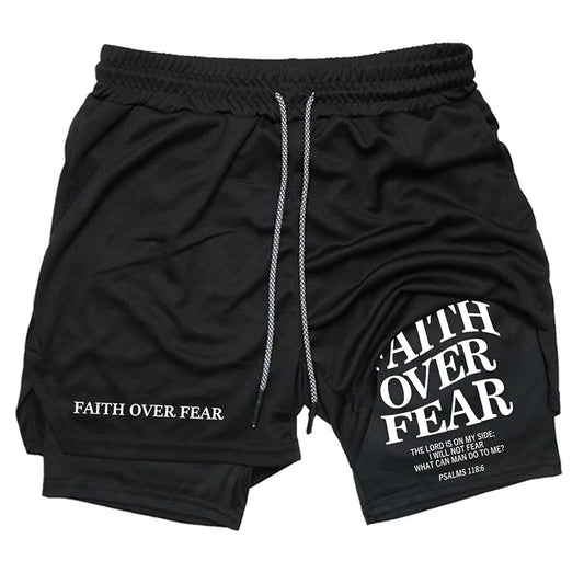 Men's Holy 2-in-1 Performance Gym Shorts