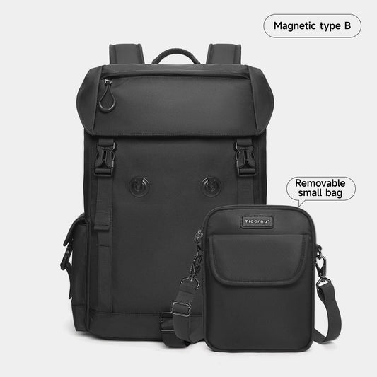 Multi-functional Modular Backpack With Removable Small Shoulder Bags