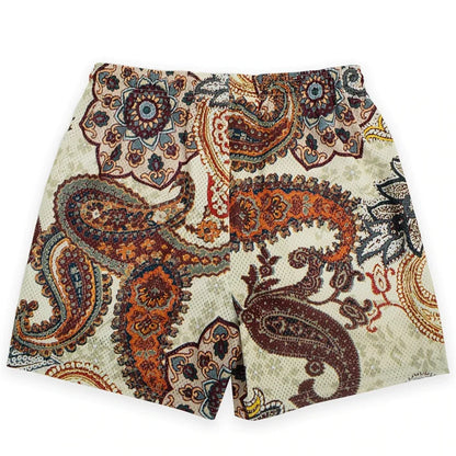 'Rose Design' Embroidery Fitness Shorts