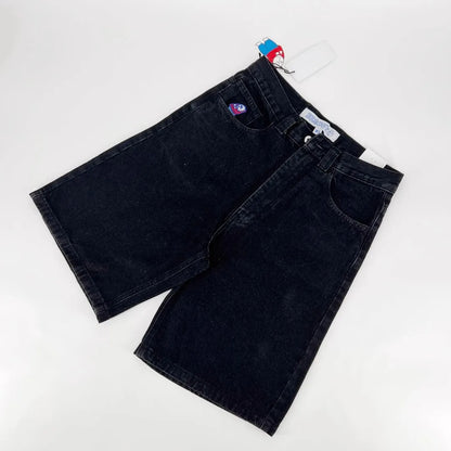 BigBoy Cartoon Graphic Denim Jorts