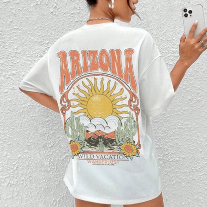 Arizona Vista Graphic Harajuku Tee