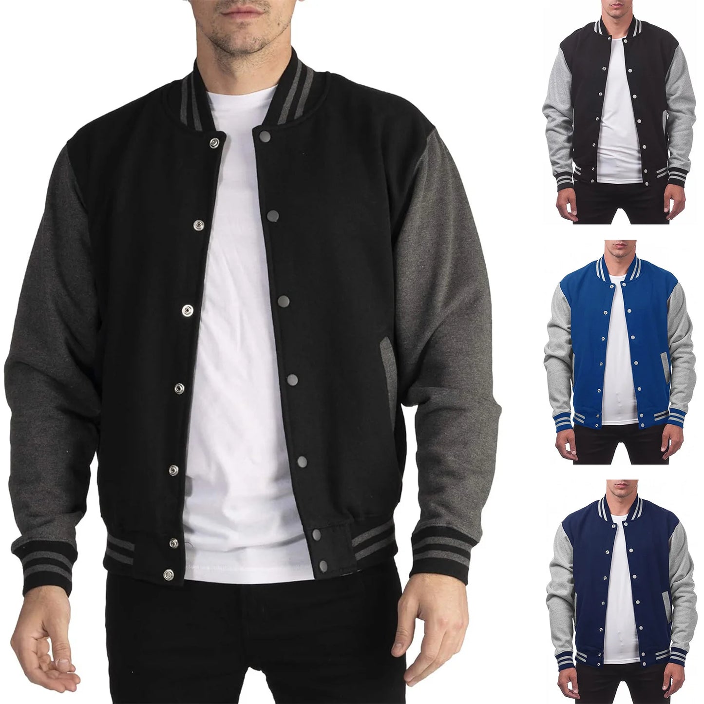 Men's Trendy Oversized Baseball Bomber (2023)