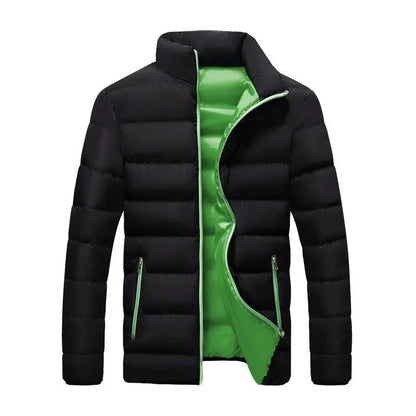 Men's Padded Korean Cropped Puffer Jacket