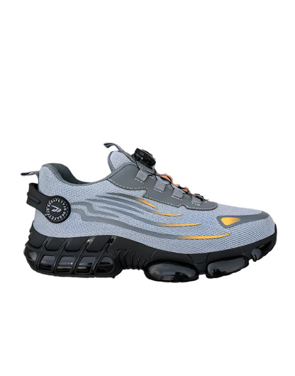 Men's Rotating-Lace Safety Work Shoes
