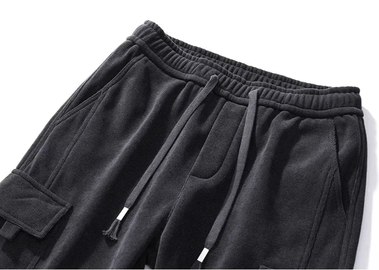 Men's Elastic Waist Straight Jogger Pants