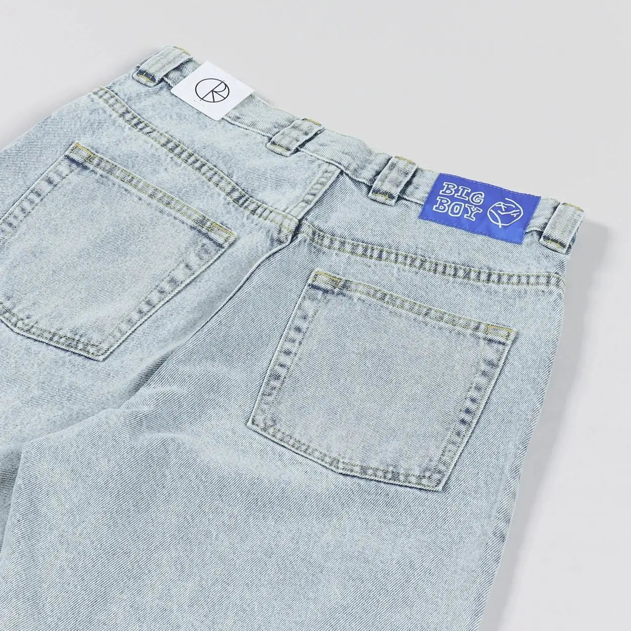 BigBoy Cartoon Graphic Denim Jorts