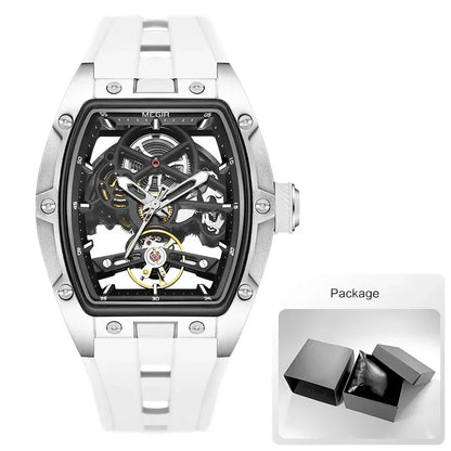Automatic/Mechanical Skeleton Dial Sports Watch