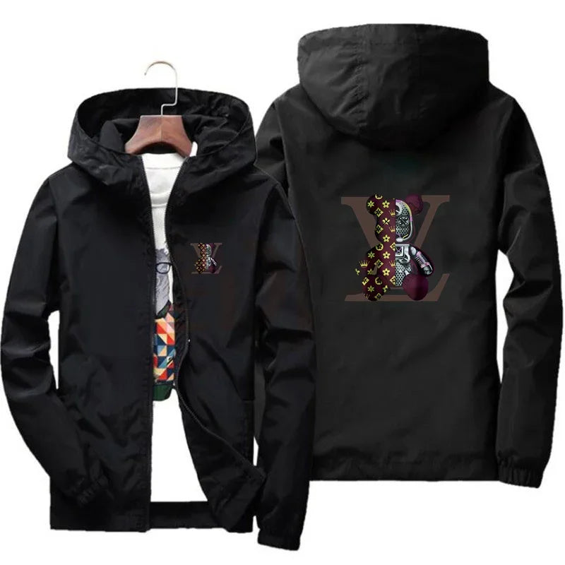 2025 'StormFlex' Digital Hooded Jacket