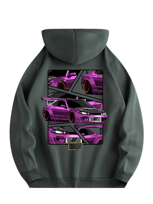 Graphic JDM Car Hooded Sweatshirt