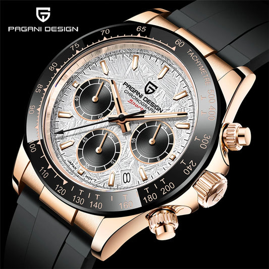 Premium ‘Genuine’ Pagani Design V2 'Relogio Masculino' Retro Sapphire Watch