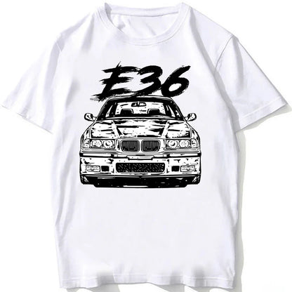 Retro E30 M3 & E34 M5 Euro Tee